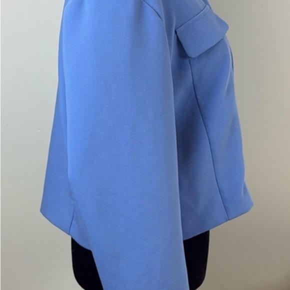 Autres Filles Blue Tailored Blazer with Structured Design - Picture 5 of 6